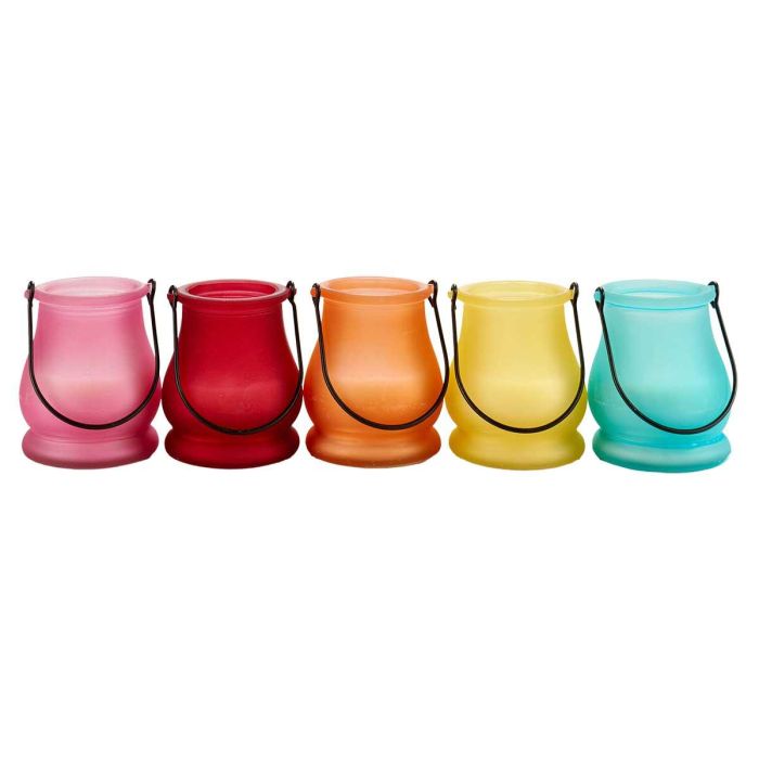 Vela Citronela Asa Surt 6 Colores Ibergarden 8X9CM (27 Unidades) 1 Vela Citronela Asa Surt 6 Colores Ibergarden 8X9CM (27 Unidades) 1