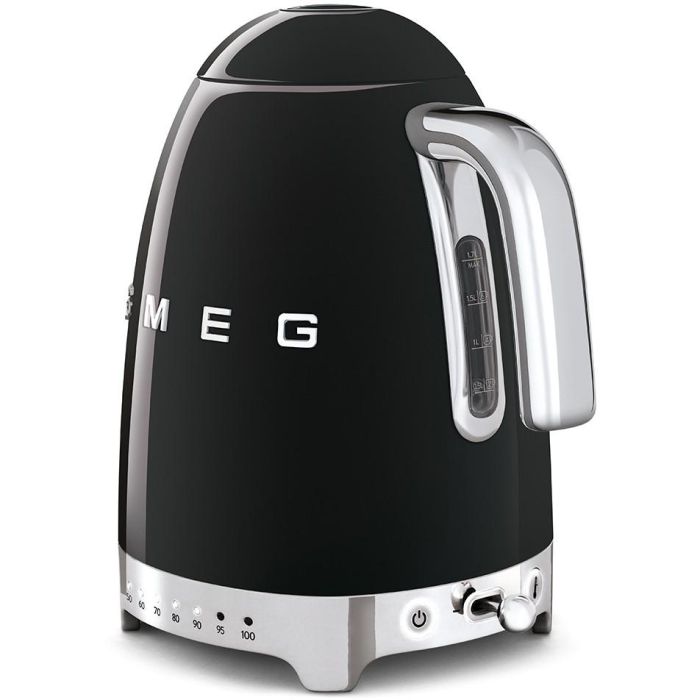 Smeg KLF04BLEU Tetera Eléctrica 50s Style Negra 2 Smeg KLF04BLEU Tetera Eléctrica 50s Style Negra 2