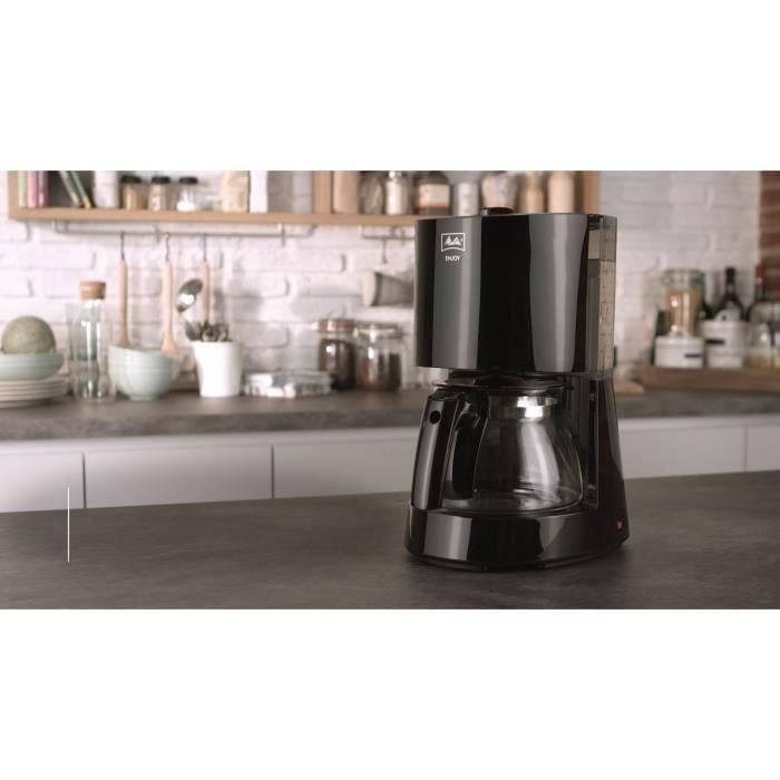 Melitta MEL4006508214501 Cafetera de filtro Enjoy II 1017-02, 1000 W, 10-15 tazas, Negra 4 Melitta MEL4006508214501 Cafetera de filtro Enjoy II 1017-02, 1000 W, 10-15 tazas, Negra 4