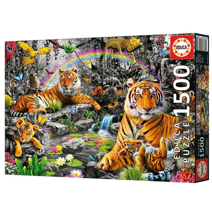 Educa 19563 Puzzle 1500 piezas Selva Radiante para adultos 85 x 60 cm 3 Educa 19563 Puzzle 1500 piezas Selva Radiante para adultos 85 x 60 cm 3