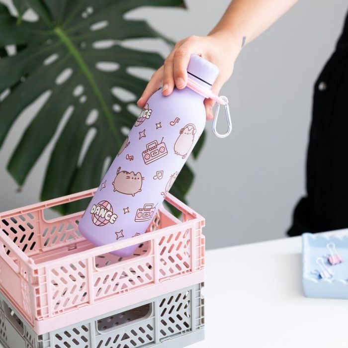 Botella acero inoxidable Moments Pusheen 500ml 5 Botella acero inoxidable Moments Pusheen 500ml 5