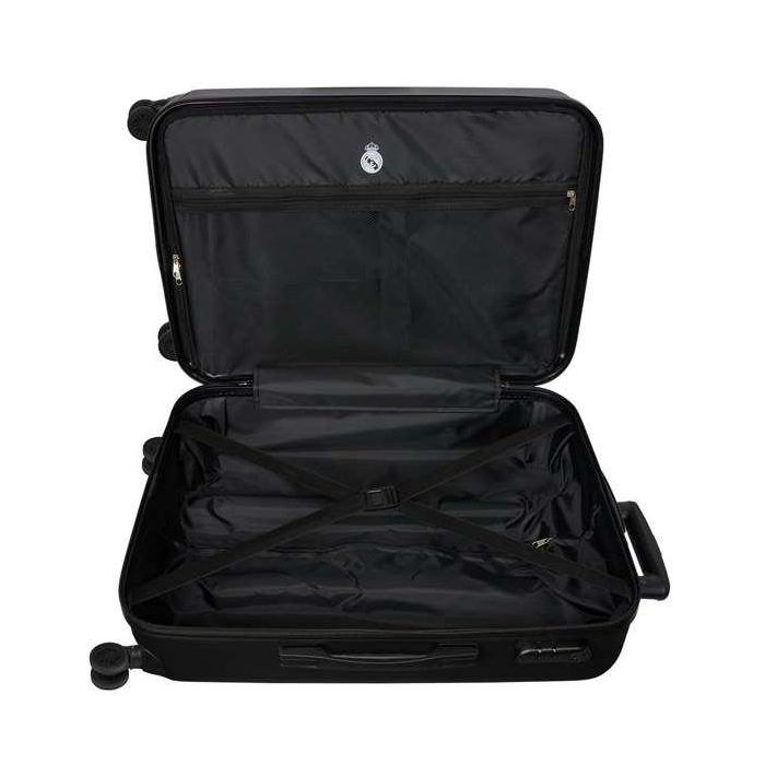 Safta Maleta Mediana Trolley 24" Real Madrid 2ª Equipación Cierre Candado TSA Ruedas 360º 60L 2