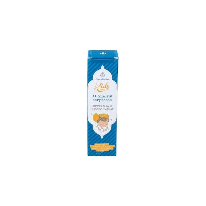 ESENTIAL AROMS Loción Cuidado Capilar Infantil Antipiojos 60ml con Árbol del Té y Lavanda