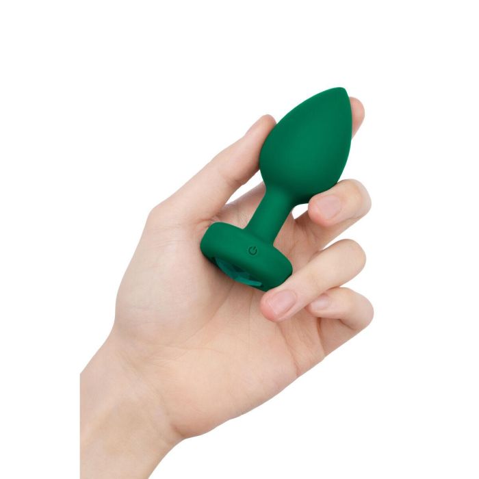 Plug Anal B-Vibe Vibrating Jewel Verde M/L 5
