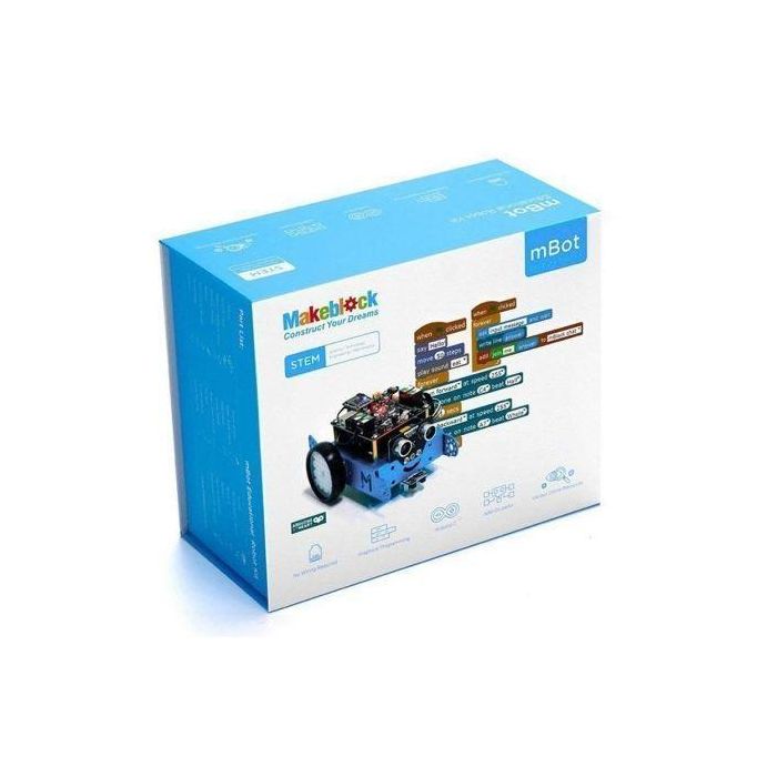 ROBOT EDUCATIVO SPC MAKEBLOCK MBOT V1.1 - 2.4GHZ/BLUETOOTH - 38 PIEZAS ENSAMBLABLES - MICROCONTROLADOR ARDUINO UNO - PROGRAMACIÓN GRÁFICA 3 ROBOT EDUCATIVO SPC MAKEBLOCK MBOT V1.1 - 2.4GHZ/BLUETOOTH - 38 PIEZAS ENSAMBLABLES - MICROCONTROLADOR ARDUINO UNO - PROGRAMACIÓN GRÁFICA 3
