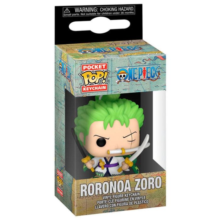 Llavero Pocket POP One Piece Roronoa Zoro 0 Llavero Pocket POP One Piece Roronoa Zoro 0