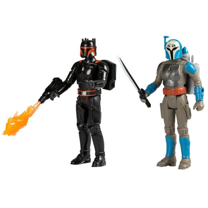 Hasbro F9376 Pack 2 Figuras Star Wars The Mandalorian: Moff Gideon y Bo-Katan Kryze 10 cm