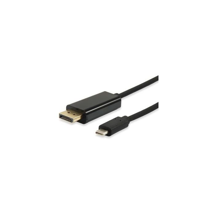Equip Adapter USB-C -> DisplayPort 4K60Hz 1.80m sw Polybeutel