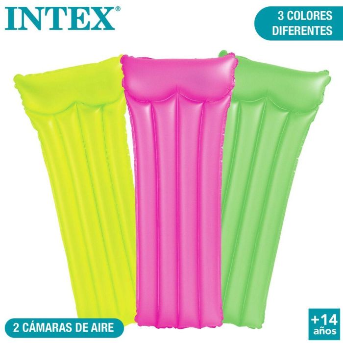 Colchoneta Hinchable Intex Neon 183 x 76 cm (24 Unidades) 2