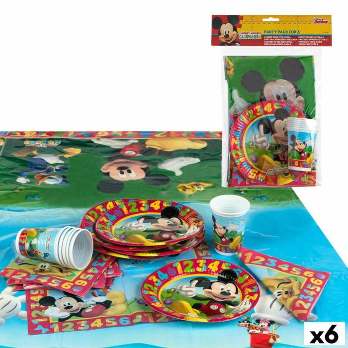 Set Artículos de Fiesta Mickey Mouse (6 Unidades) 5