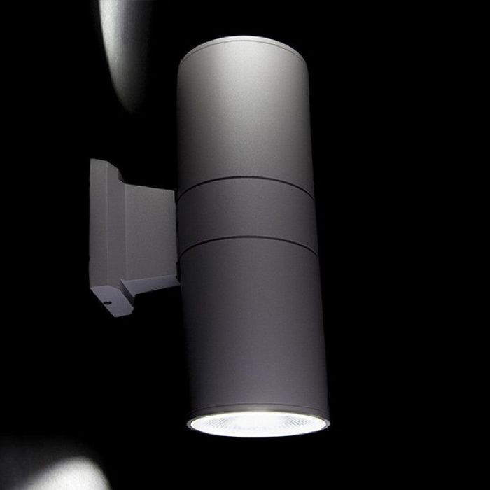 Aplique LED 30W 2.400Lm 6000ºK Violet IP65 40.000H [HO-COBWALL-2X15-CW] 2