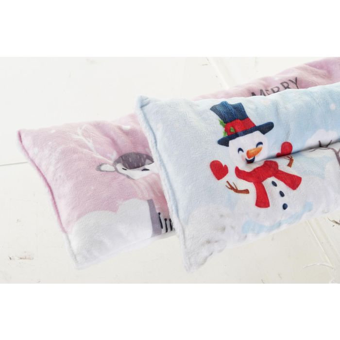DKD Home Decor Cojín de Navidad Fantasía Estrellas, Poliéster Rosa Azul, 40x12x3 cm, Surtido (4 Unidades) 2 DKD Home Decor Cojín de Navidad Fantasía Estrellas, Poliéster Rosa Azul, 40x12x3 cm, Surtido (4 Unidades) 2