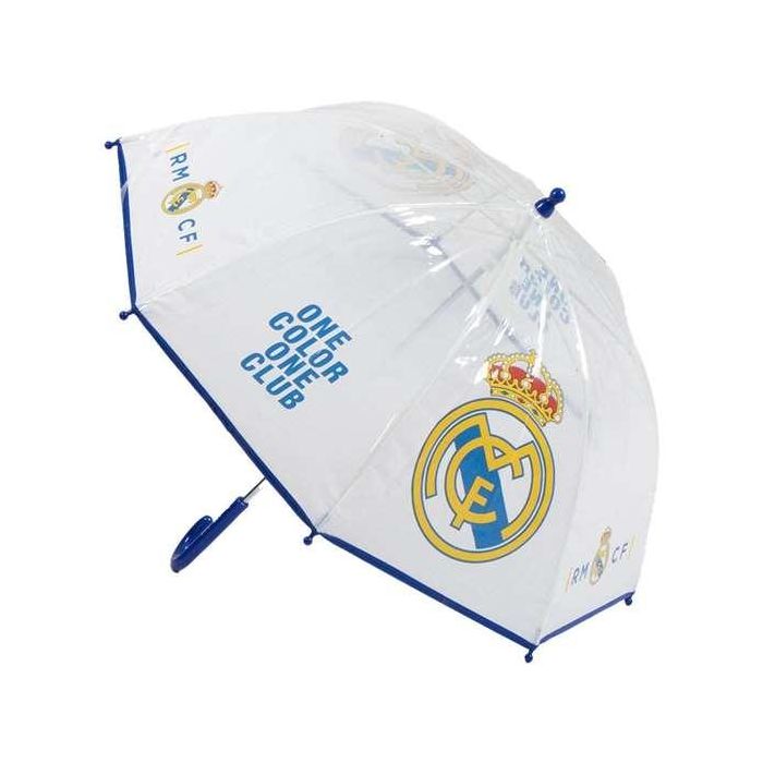 Paraguas manual burbuja real madrid 45 cm 0 Paraguas manual burbuja real madrid 45 cm 0