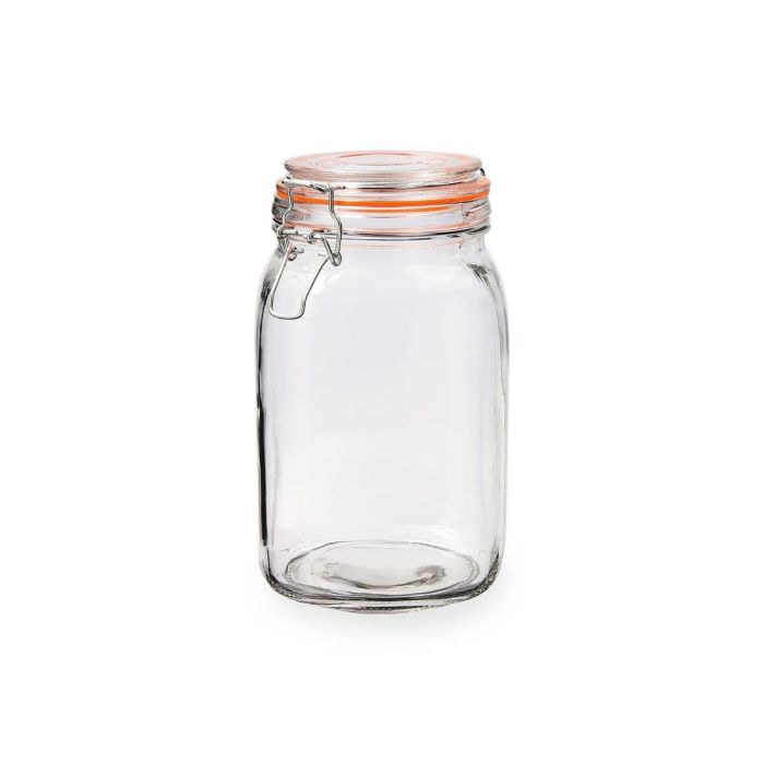 Quid Tarro Hermético de Vidrio New Canette 1,5 L Transparente (6 Unidades) Apto Lavavajillas 0 Quid Tarro Hermético de Vidrio New Canette 1,5 L Transparente (6 Unidades) Apto Lavavajillas 0