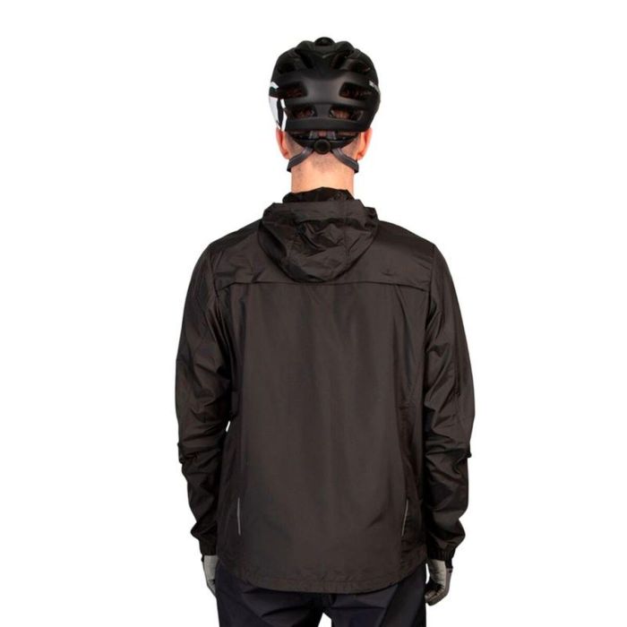 Chaqueta Deportiva para Hombre Endura Hummvee Windshell Negro Ciclismo L 2