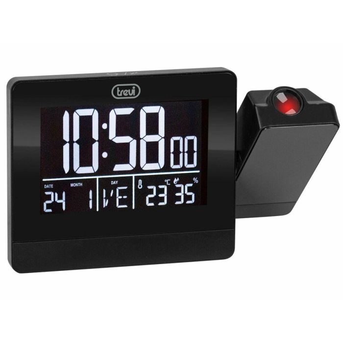 Reloj de Mesa Trevi 0088400 Negro (1 unidad) 2 Reloj de Mesa Trevi 0088400 Negro (1 unidad) 2