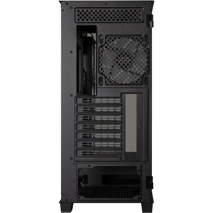 Bitfenix BIT1731198585492 Caja PC CETO Premium Edition Torre media ATX Negro Vidrio templado USB-C A-RGB 4