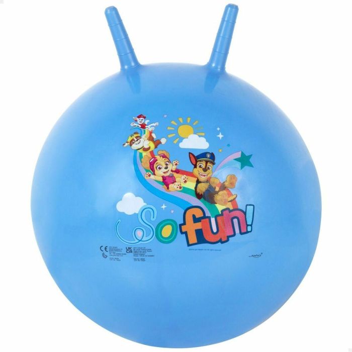 Pelota Saltarina The Paw Patrol Azul (10 Unidades)