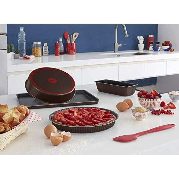 ÉXITO TEFAL Plato para pastel J1608402 diámetro 30 cm marrón 1