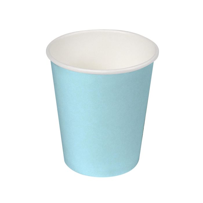 Set de 24 vasos de cartón azul baby 200 cc Algon (36 Cajas) 1 Set de 24 vasos de cartón azul baby 200 cc Algon (36 Cajas) 1