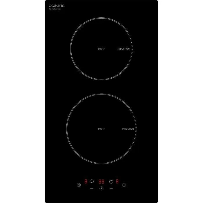 Oceanic OCATI2Z2B1 Placa de Inducción Negra Construida 0 Oceanic OCATI2Z2B1 Placa de Inducción Negra Construida 0