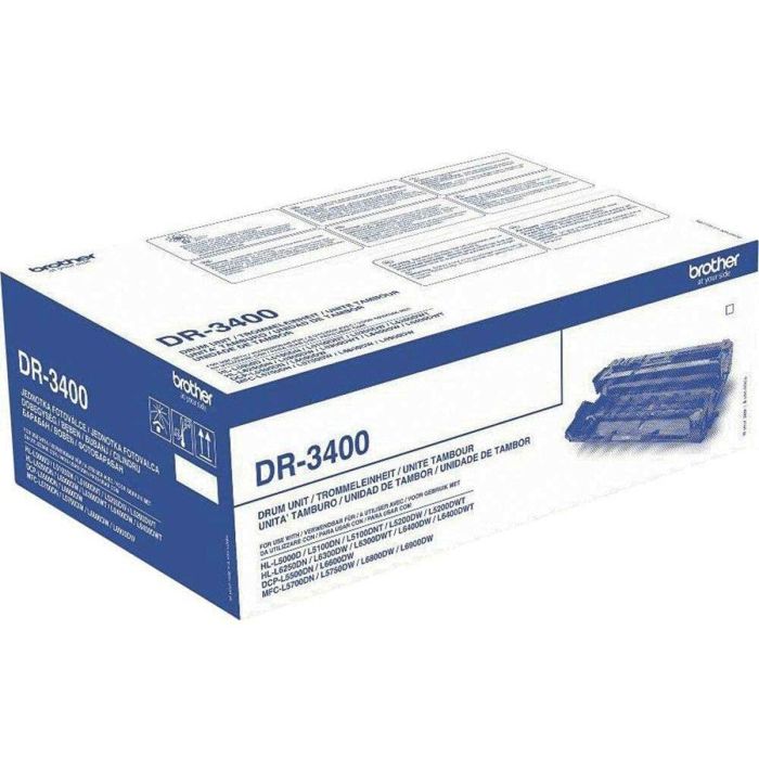 Tambor de impresora Brother HL-L5000D, L5100DN, L5200DW , L6300DW, L6400DW / MC-L5750DW / MFC-L6800DW , L6900DW Negro (3 Unidade 1 Tambor de impresora Brother HL-L5000D, L5100DN, L5200DW , L6300DW, L6400DW / MC-L5750DW / MFC-L6800DW , L6900DW Negro (3 Unidade 1