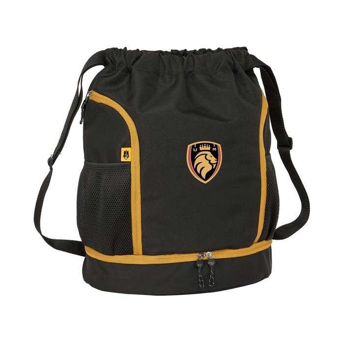 Bolsa Mochila con Cuerdas Kings League Ultimate Móstoles Negro 35 x 40 x 1 cm
