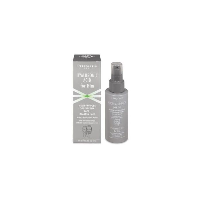 Acido Hialuronico Hombre Balsamo Cara Barba 100Ml. Acido Hialuronico Hombre Balsamo Cara Barba 100Ml.
