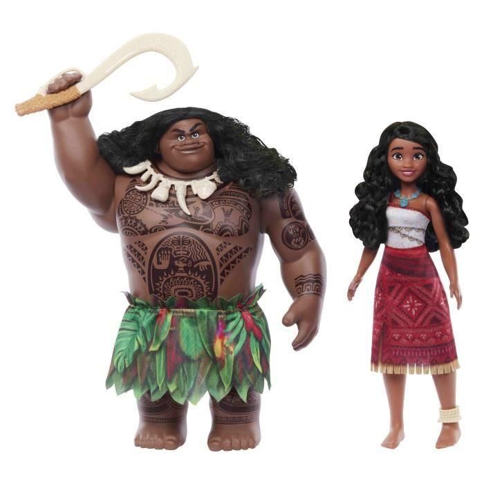 Pack 2 Muñecos Vaiana Y Maui Vaiana 2 Jdd43 Disney Princess Pack 2 Muñecos Vaiana Y Maui Vaiana 2 Jdd43 Disney Princess