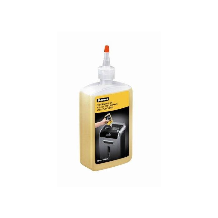 Fellowes Aceite Lubricante Para Destructoras, 355 mL - Mantiene Cuchillas Limpias, Mejora Rendimiento