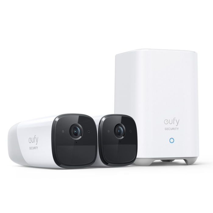 Eufy eufyCam 2 Pro Bullet (shape) Cámara de seguridad IP Interior y exterior 2048 x 1080 Pixeles Pared Eufy eufyCam 2 Pro Bullet (shape) Cámara de seguridad IP Interior y exterior 2048 x 1080 Pixeles Pared