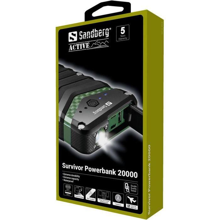 Sandberg Survivor Powerbank 20000 6 Sandberg Survivor Powerbank 20000 6