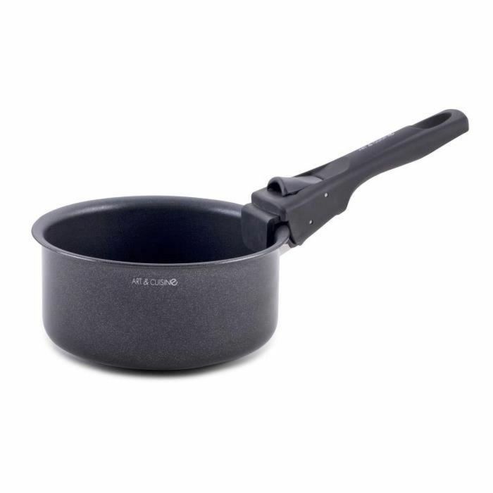 Batería de cocina - Todo tipo de fuegos, incluida inducción - ART & CUISINE - AC1824 - Aluminio - 18 piezas - Antiadherente - Mango extraíble 5 Batería de cocina - Todo tipo de fuegos, incluida inducción - ART & CUISINE - AC1824 - Aluminio - 18 piezas - Antiadherente - Mango extraíble 5