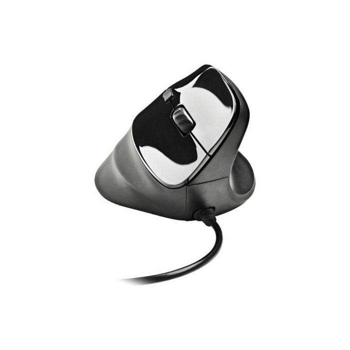 NGS Samsara Ratón Vertical Ergonómico Con Cable, Sensor Láser, Botones Silenciosos, 5 Botones, Hasta 3200 DPI, Para Diestros 0 NGS Samsara Ratón Vertical Ergonómico Con Cable, Sensor Láser, Botones Silenciosos, 5 Botones, Hasta 3200 DPI, Para Diestros 0