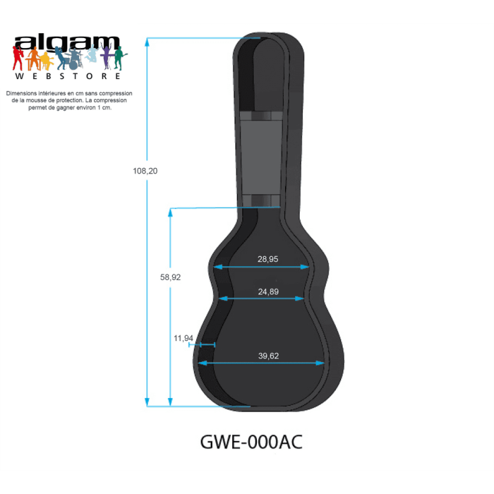 Estuche Guitarra Acústica Martin 000 "Gator Gwe" 8 Estuche Guitarra Acústica Martin 000 "Gator Gwe" 8