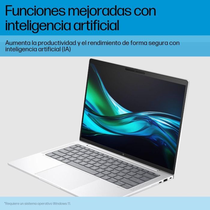 Laptop HP ELITEBOOK 1040 G11 14" Intel Core Ultra 7 155H 32 GB RAM 1 TB SSD Qwerty Español 5 Laptop HP ELITEBOOK 1040 G11 14" Intel Core Ultra 7 155H 32 GB RAM 1 TB SSD Qwerty Español 5