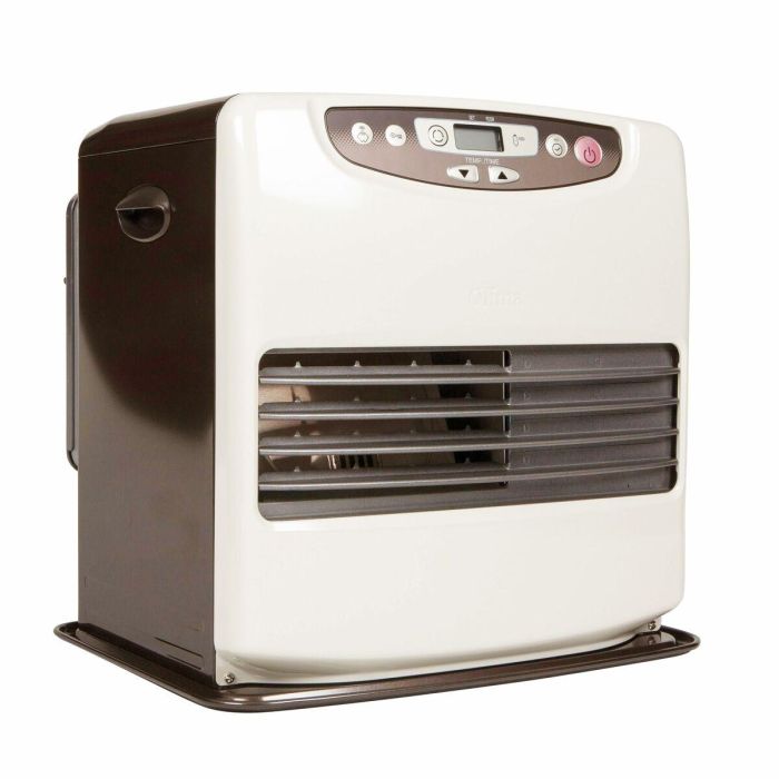 Qlima Estufa de Gasoleo Electrónica SRE 9046C2 - Hasta 54 m² - Depósito 9L - Silenciosa - Blanco y Negro 8