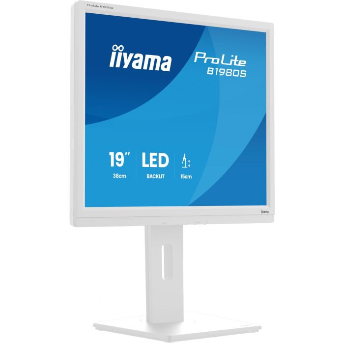 Iiyama ProLite B1980S-W1 Pantalla LED 19" 1280x1024 SVGA Blanco
