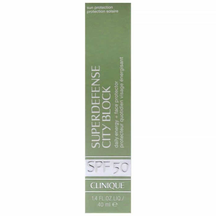 Clinique SUPERDEFENSE city block SPF50 Tratamiento Facial Hidratante Diario con Protección Solar Alta Antiedad Antifatiga 40 ml 5