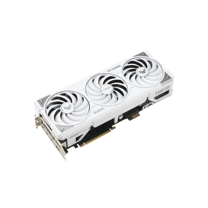 ASUS TUF-RTX5070TI-O16G-BTF-WHITE NVIDIA GeForce RTX 5070 Ti 16 GB GDDR7 Blanca 4