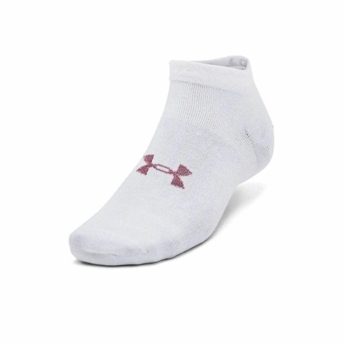 Calcetines Under Armour Essential Blanco 3 Unidades 2