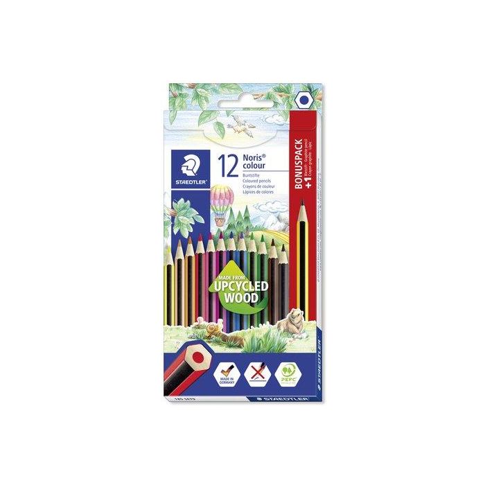 Lapices De Colores Staedtler 185 Noris Colour Wopex Estuche De 12
