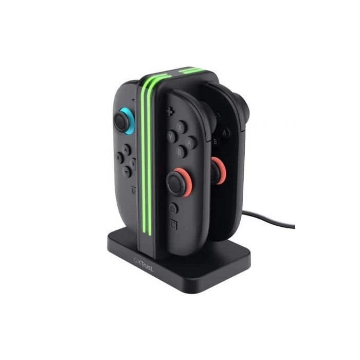 Trust Gaming GXT 1256 Base de Carga para 4 Nintendo Switch Joy-Con 1