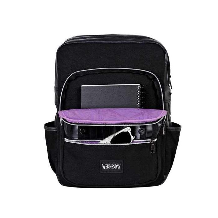 Karactermania Mochila Oxford Miércoles Uniform Algodón 40 x 29 x 14 cm 9