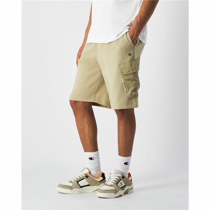 Pantalones Cortos de Hombre Champion 220832-MS093 Beige (L) 4 Pantalones Cortos de Hombre Champion 220832-MS093 Beige (L) 4