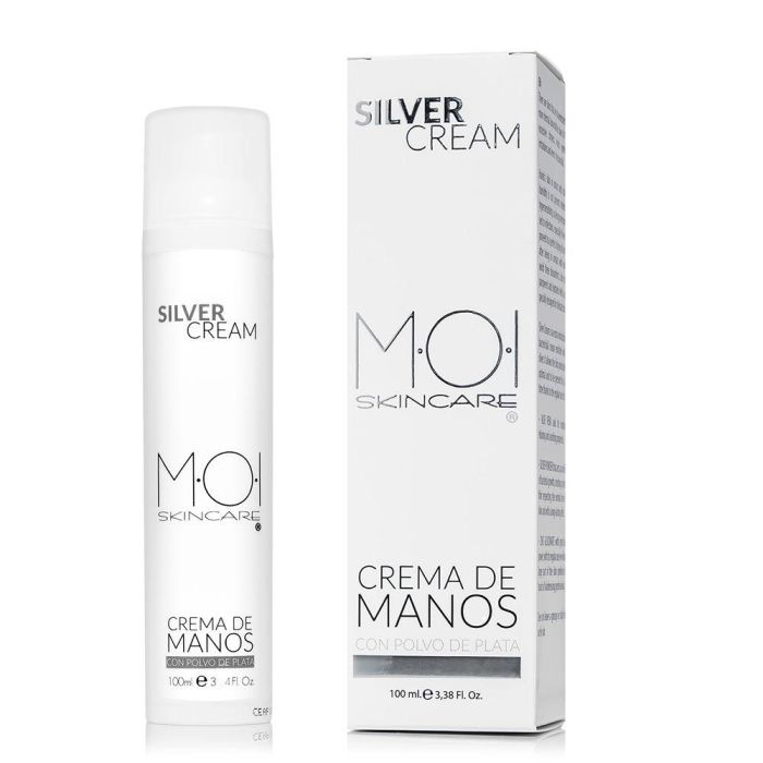 Moi Silver Cream Crema De Manos Con Polvo De Plata 100 mL 1