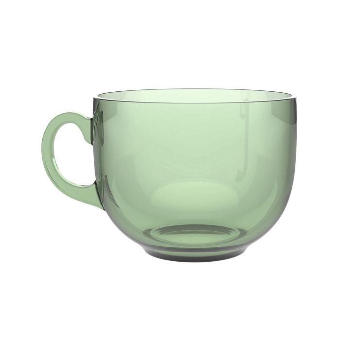 Taza Luminarc Alba Verde Vidrio 500 ml (6 Unidades) 4