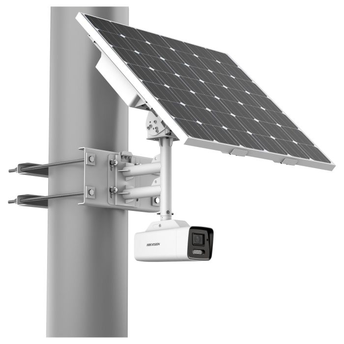 Hikvision DS-2XS6A87G1-LS/C36S80(2.8mm) - Cámara IP Bala 8MP 4K Ultra HD, Exterior, 4G, Batería Recargable, WDR, 130 dB, IP67, Lente 2.8mm, 33 Idiomas (Incl. Español) 2