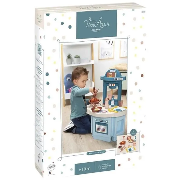 Ecoiffier Mi 1ª Cocina 18 meses A partir de 18 meses Juguete Infantil con Horno y Accesorios 2 Ecoiffier Mi 1ª Cocina 18 meses A partir de 18 meses Juguete Infantil con Horno y Accesorios 2