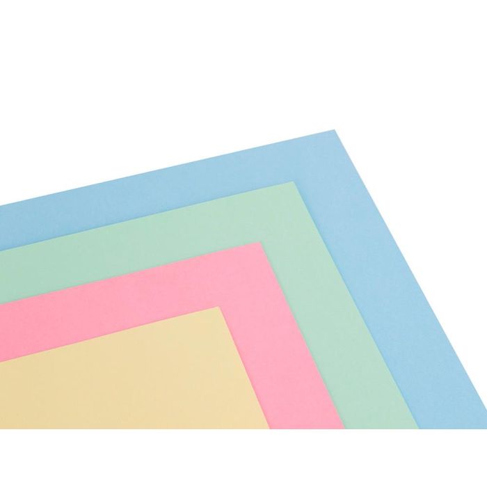 Cartulina Liderpapel A4 180 gr-M2 4 Colores Surtidos Paquete De 100 Hojas 6